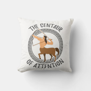 Grekisk mythology Gift Centaur of Attention Gift Kudde