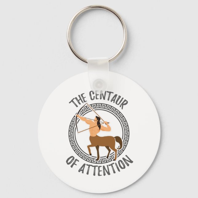 Grekisk mythology Gift Centaur of Attention Gift Nyckelring (Framsida)