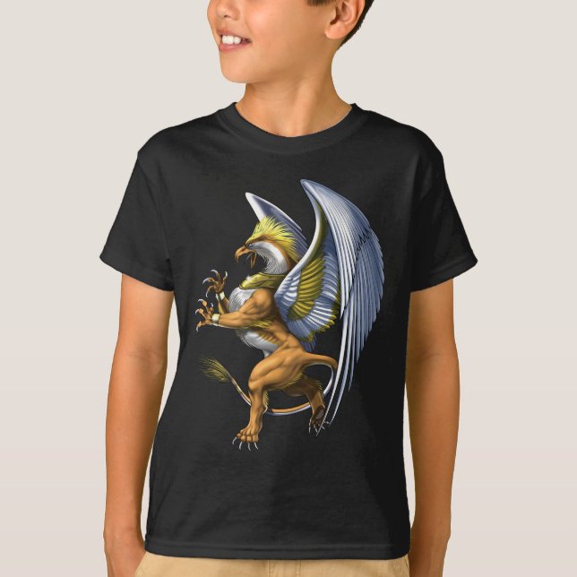 Grekisk mythology Griffin T Shirt (Framsida)