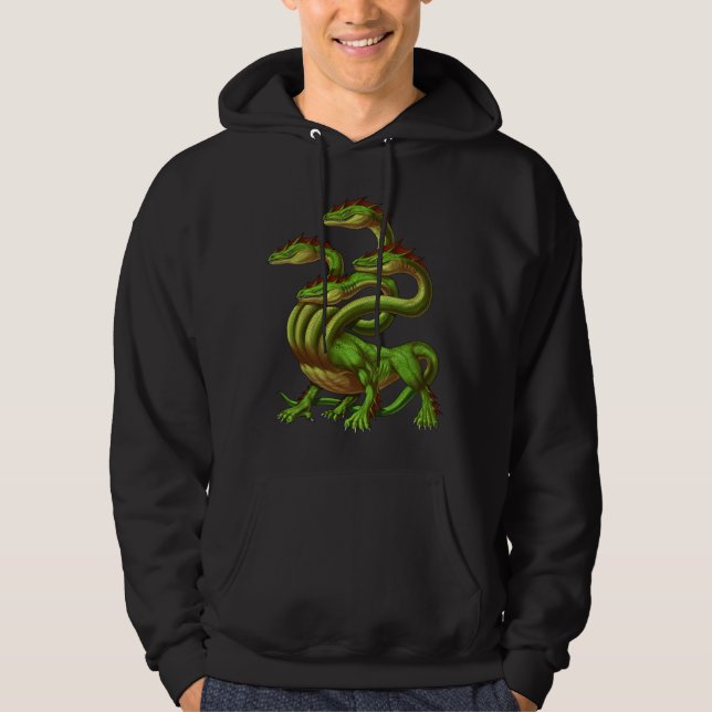 Grekisk Mythology Hydra Hoodie (Framsida)