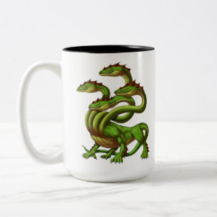 Grekisk Mythology Hydra Två-Tonad Mugg