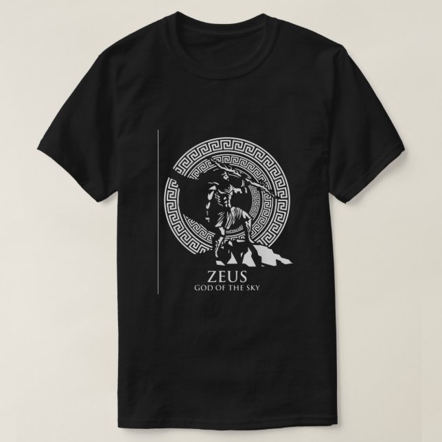 Grekisk Mythology Shirt Ancient Greece History Äls T Shirt (Design framsida)