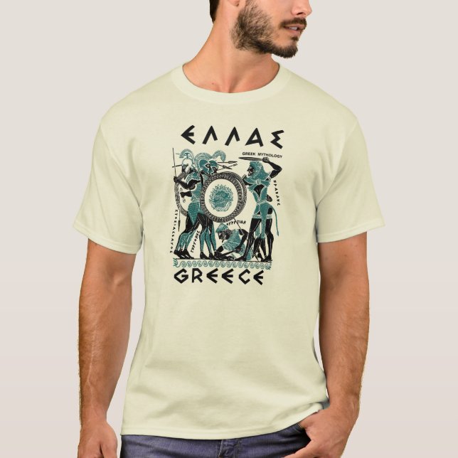Grekisk Mythology Tee Shirt (Framsida)