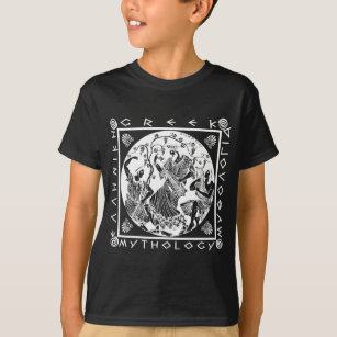 Grekisk Mythology - vit Tee Shirt