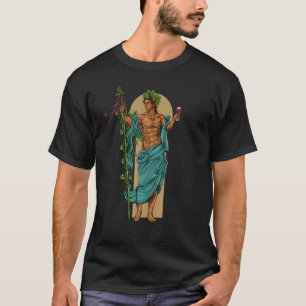 Grekisk mytologi Bacchus Dionysus Gud T Shirt