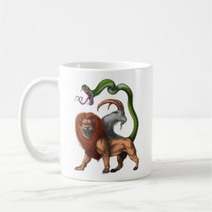 Grekisk mytologi Chimera Kaffemugg