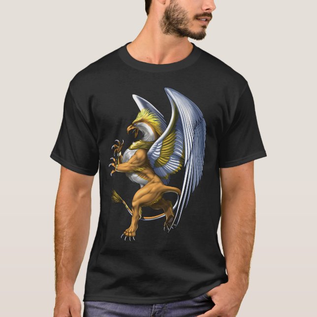 Grekisk mytologi Griffon T Shirt (Framsida)