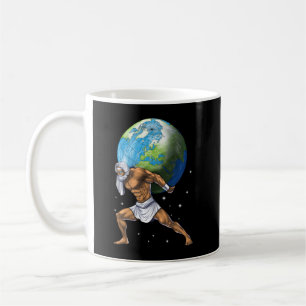 Grekisk mytologi Gud Atlas Kaffemugg