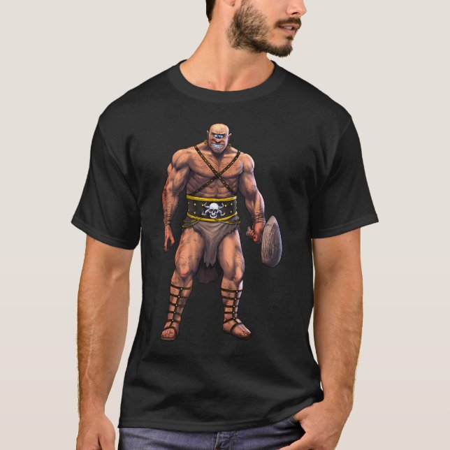 Grekisk mytologi Kyklop T Shirt (Framsida)