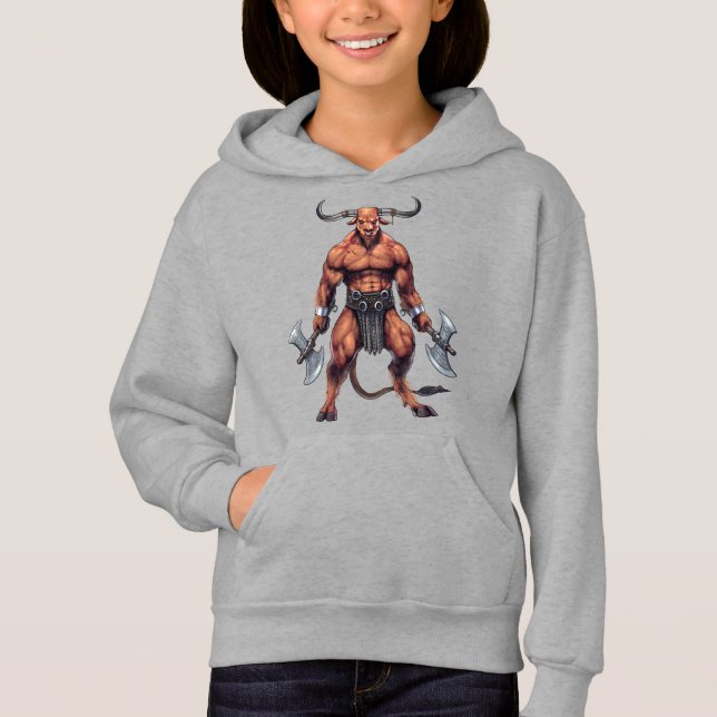 Grekisk mytologi Minotaur T Shirt (Framsida)
