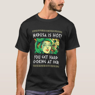 Grekisk mytologi och grekiska monster Medusa T Shirt