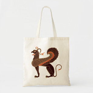 Grekisk mytologisk Beast Griffin Tygkasse
