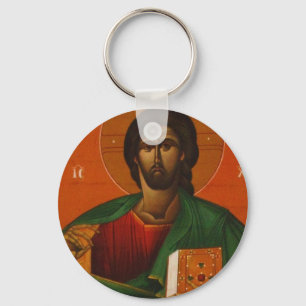 GREKISK ORTODOX SYMBOLSJESUS KRISTUS NYCKELRING