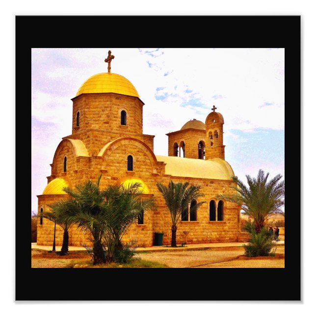 Grekisk-ortodoxa kyrkan fototryck (Framsidan)