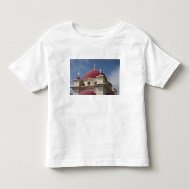 Grekisk-ortodoxt kloster tee shirt (Framsida)