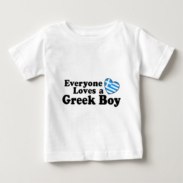 Grekisk pojke t shirt (Framsida)