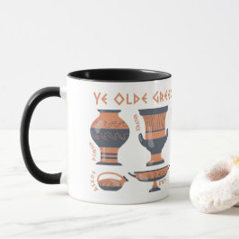 Grekisk potteriet: fartygstyper mugg