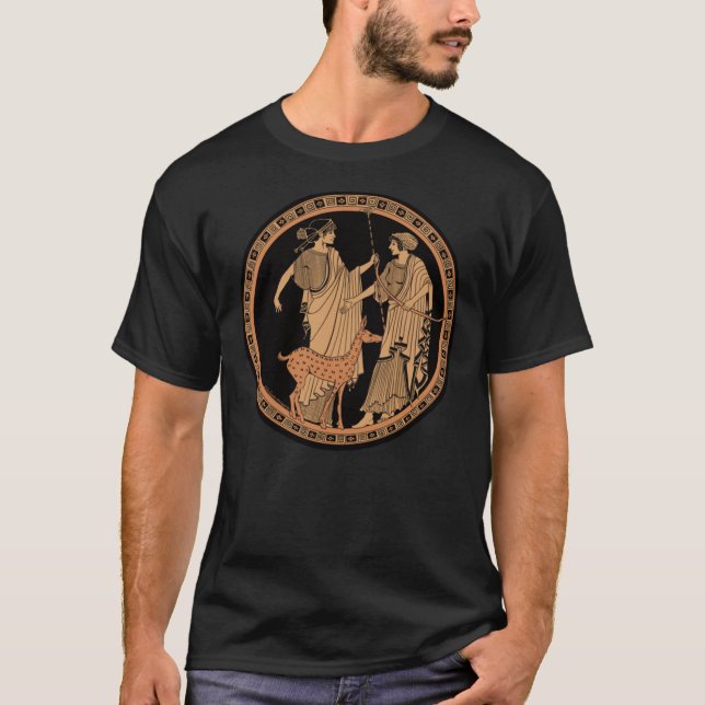 Grekisk pottery Classic T-Shirt (Framsida)