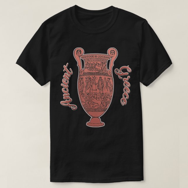 Grekisk prästkonst i prästerskapet t shirt (Design framsida)