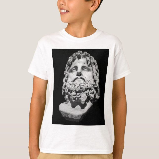 Grekisk romersk byst t shirt (Framsida)