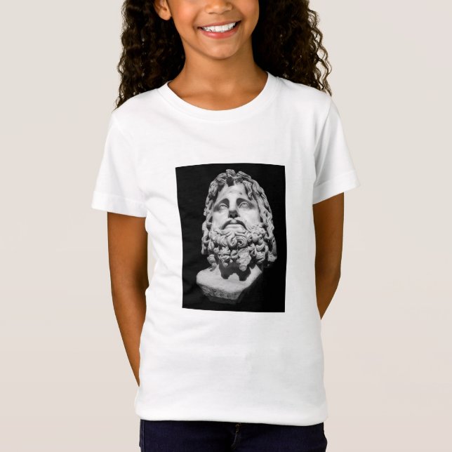 Grekisk romersk byst t shirt (Framsida)