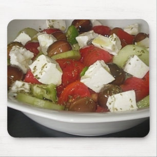 Grekisk sallad Mousepad Musmatta