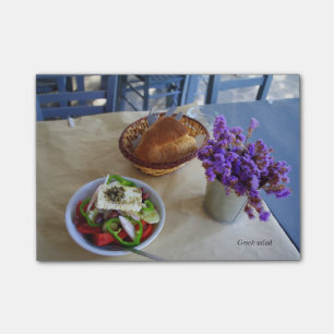 Grekisk sallad post-it block