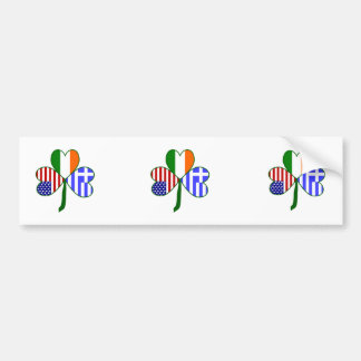 Grekisk Shamrock Bildekal