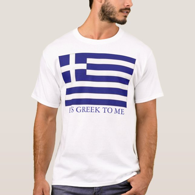 Grekisk skjorta t shirt (Framsida)