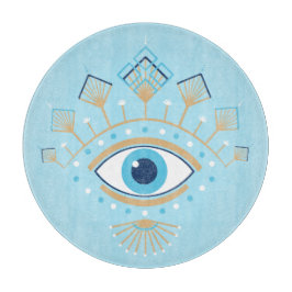 Grekisk skyddssymbol för Evil Öga, dekorerad