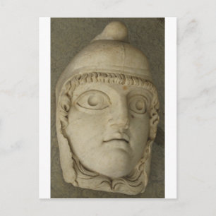 Grekisk staty vykort