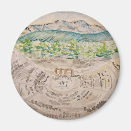Grekisk teatermagnet magnet
