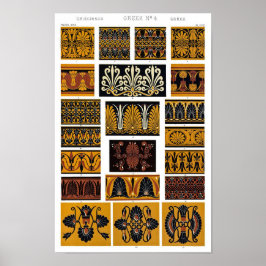 Grekisk textilkonst poster