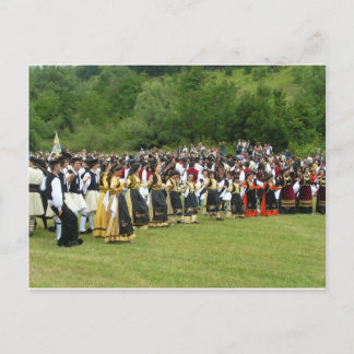 Grekisk traditionell dans vykort