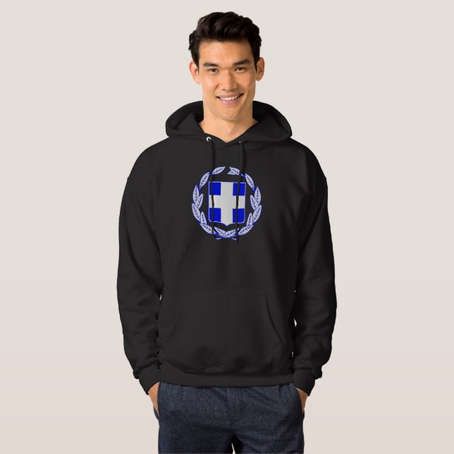 Grekisk vapensköld sweatshirt (Hel framsida)