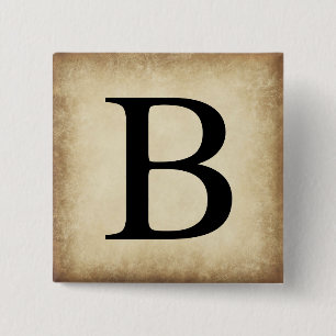 Grekiska Alphabet Brev Beta Knapp