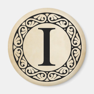Grekiska Alphabet Brev Iota Magnet
