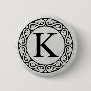 Grekiska Alphabet Brev Kappa Knapp