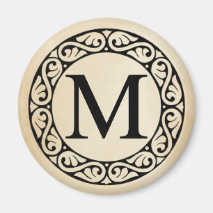Grekiska Alphabet Brev Mu Magnet