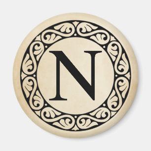 Grekiska Alphabet Brev Nu Magnet