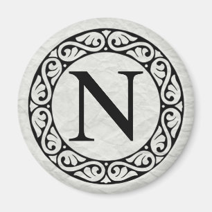 Grekiska Alphabet Brev Nu Magnet