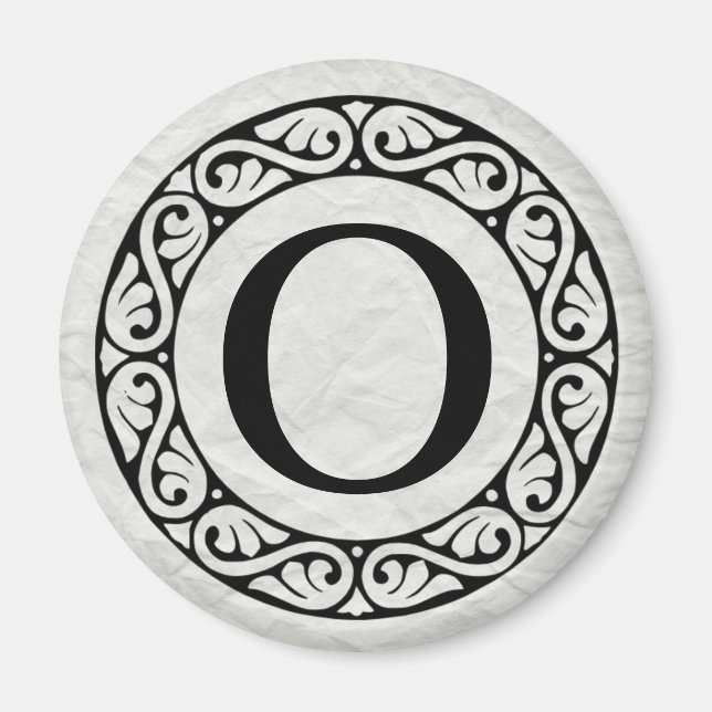 Grekiska Alphabet Brev Omion Magnet (Framsidan)