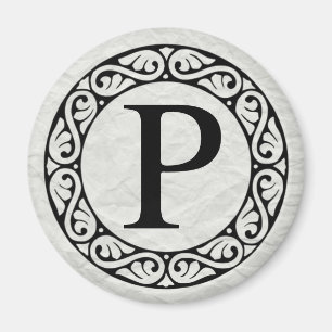 Grekiska Alphabet Brev Rho Magnet