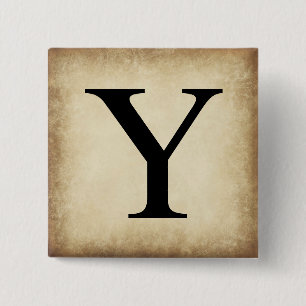 Grekiska Alphabet Brev Upsilon Knapp