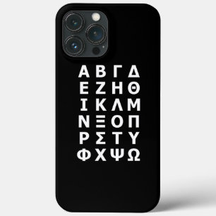Grekiska Alphabet Fodral-Mate iphone case