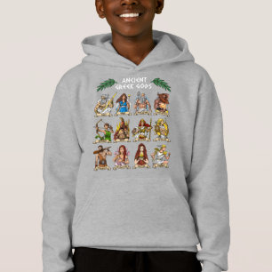 Grekiska antika gudar t shirt