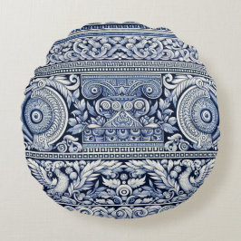 Grekiska antika rund kudde