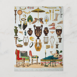 Grekiska antika vykort