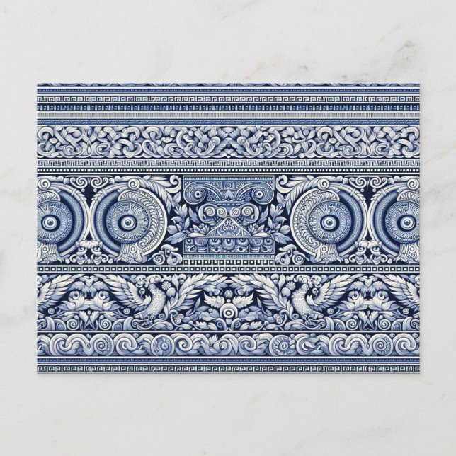 Grekiska antika vykort (Framsida)