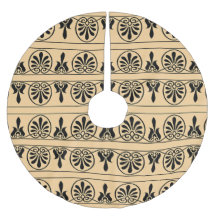 Grekiska Arabesque Mediterranean Mönster Brown